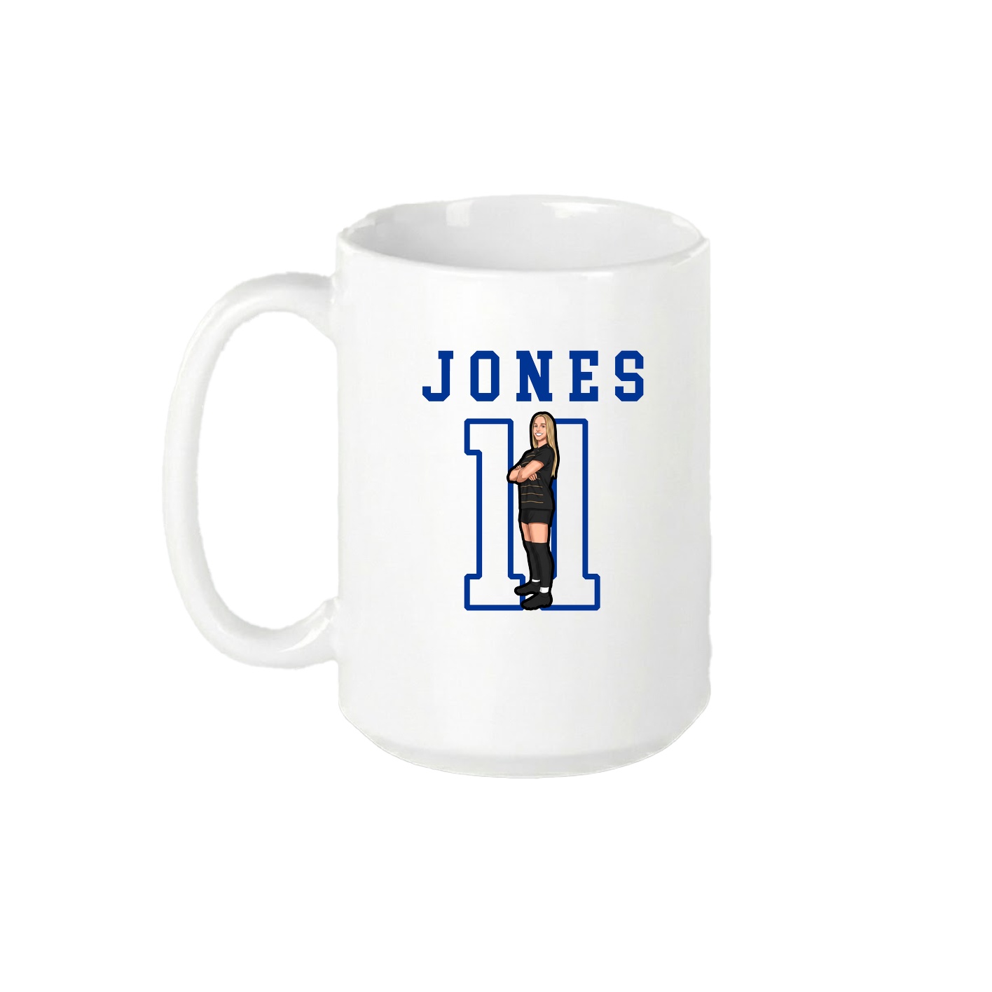 15oz Coffee Mug — Shirsey in White