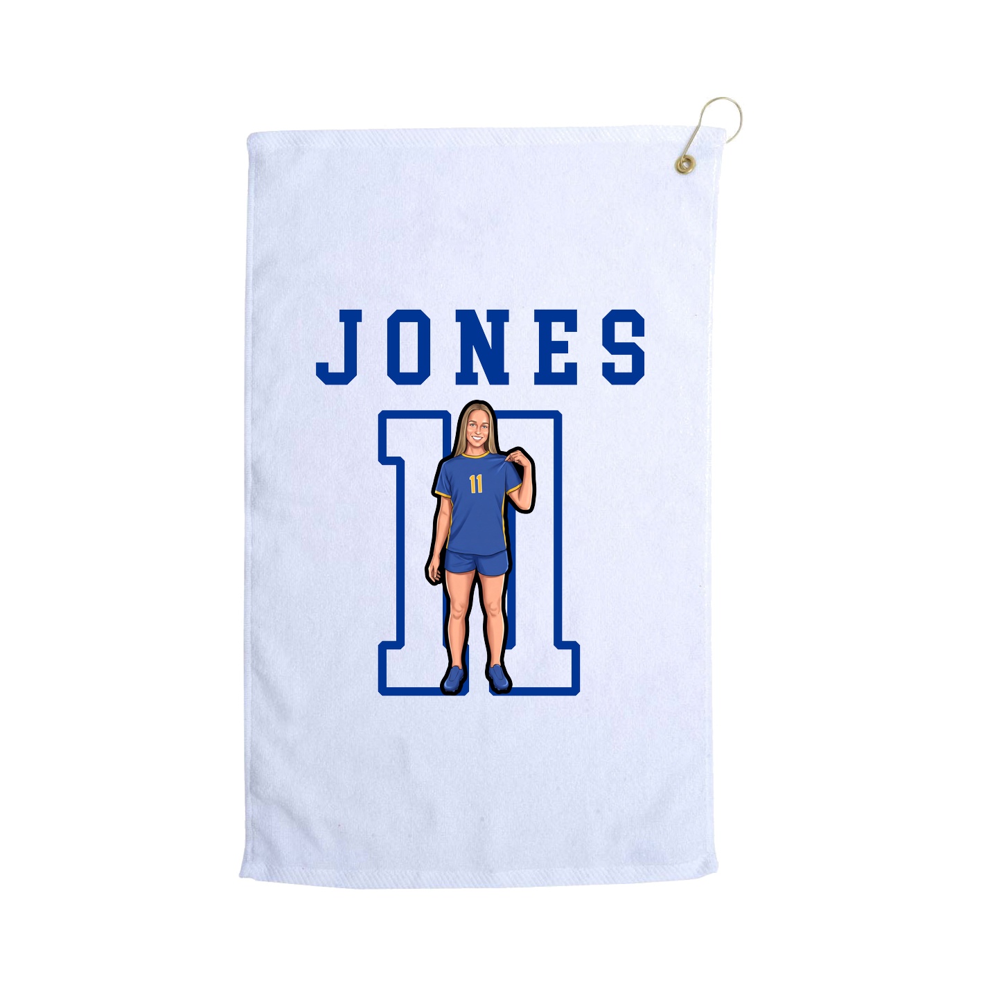 Golf Towel — Shirsey in White