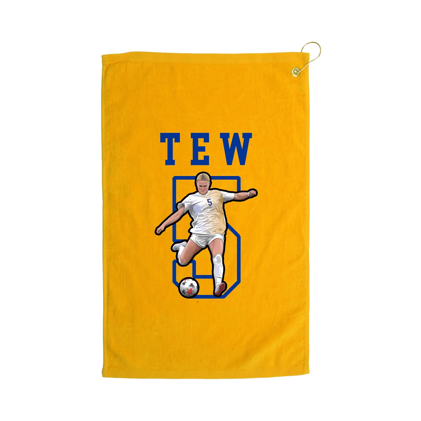 Golf Towel — Shirsey in Gold