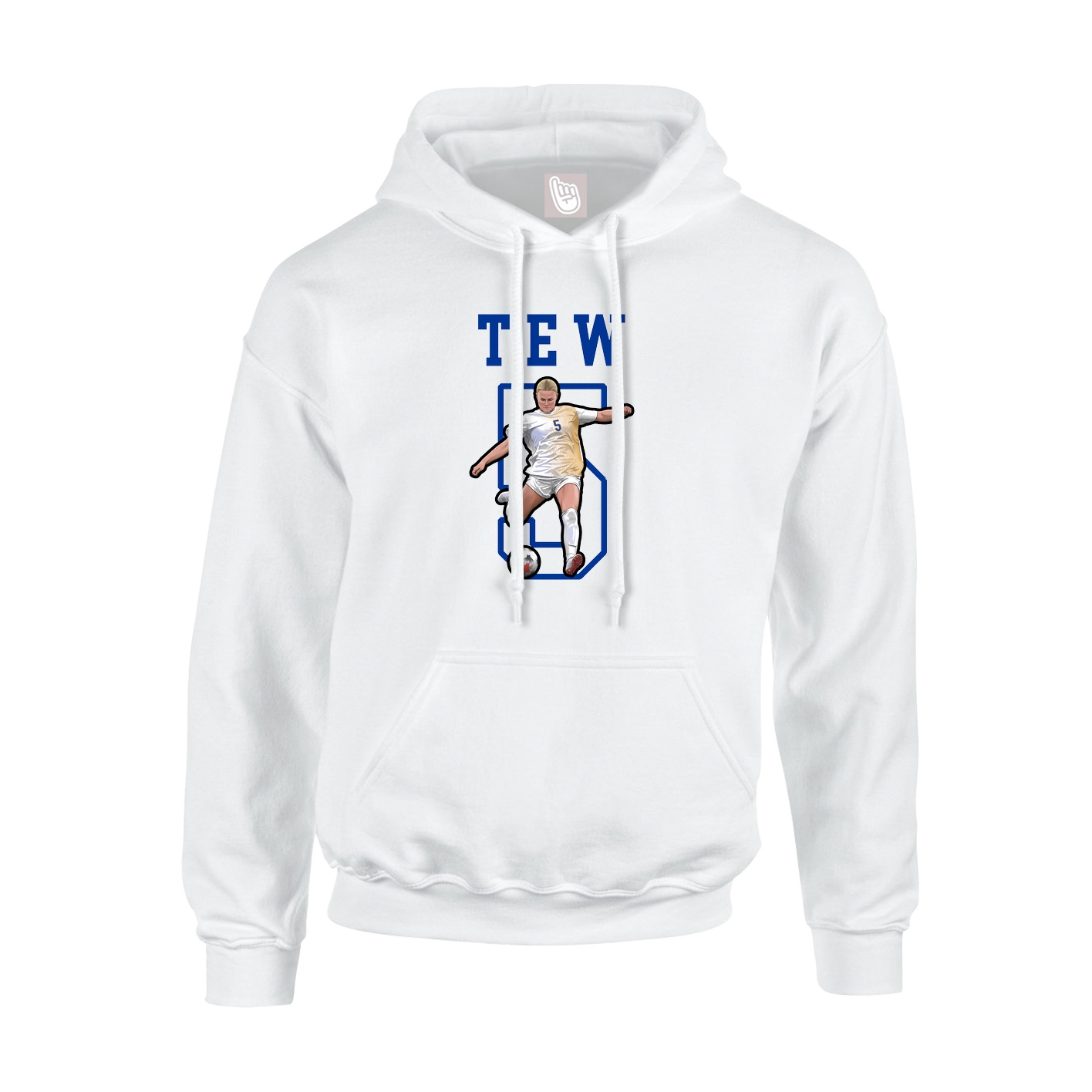 Youth Hoodie — Shirsey in White