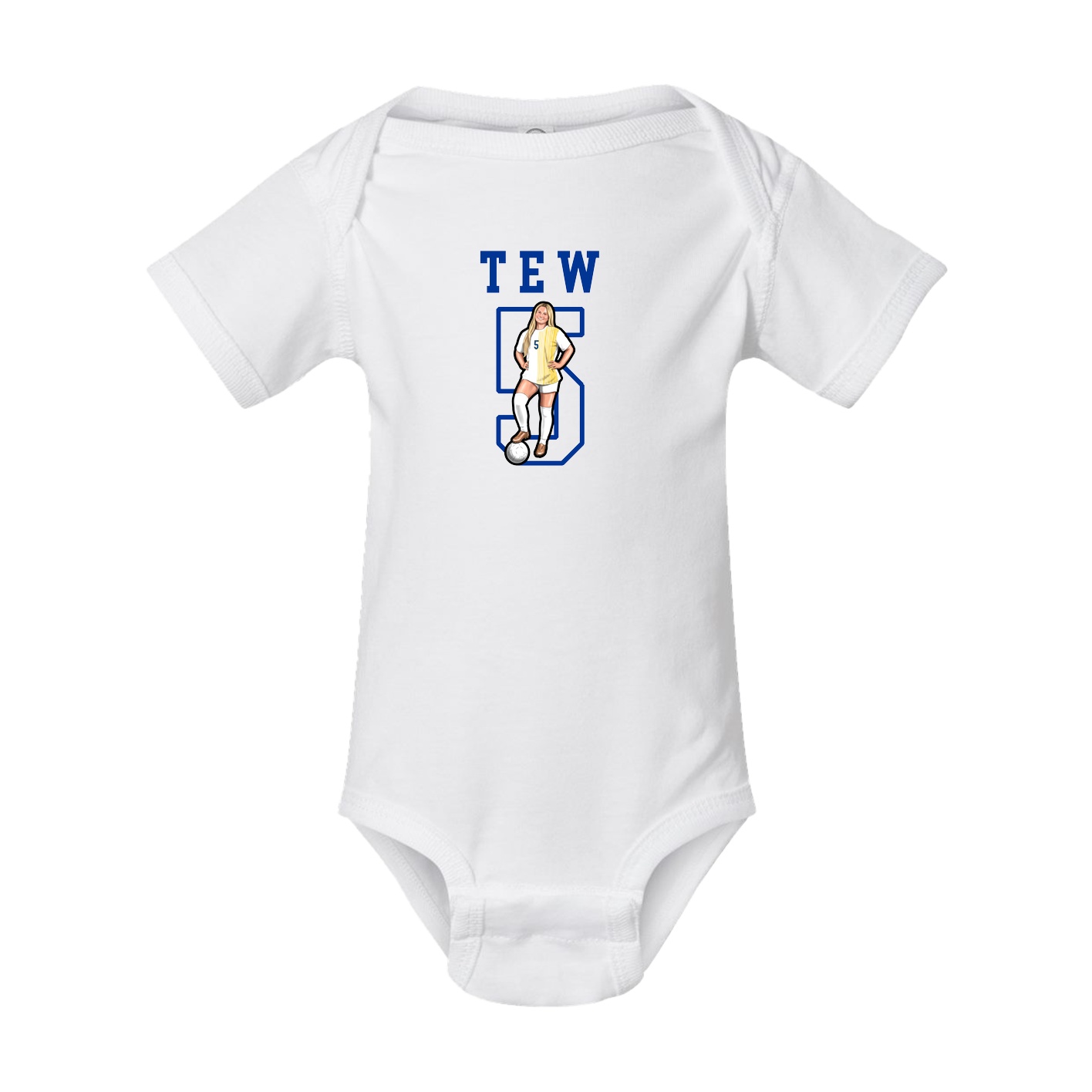 Baby Onesie — Shirsey in White