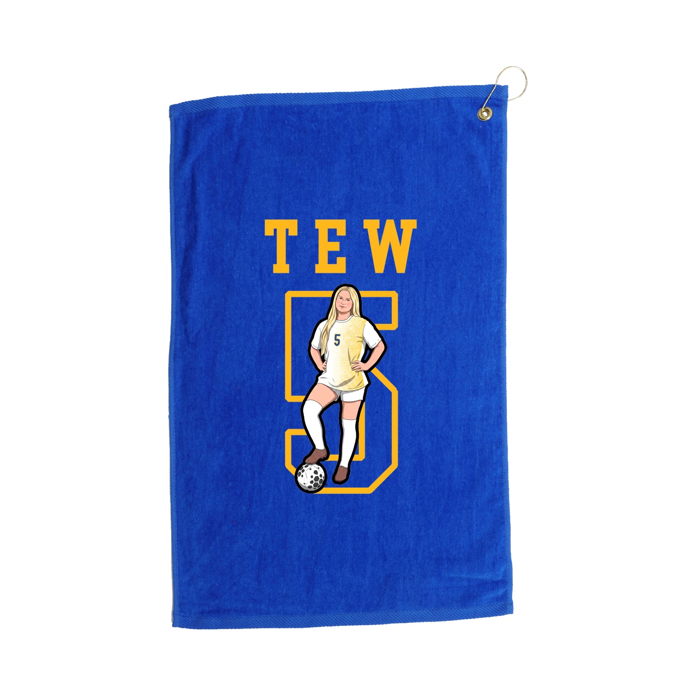 Golf Towel — Shirsey in Royal