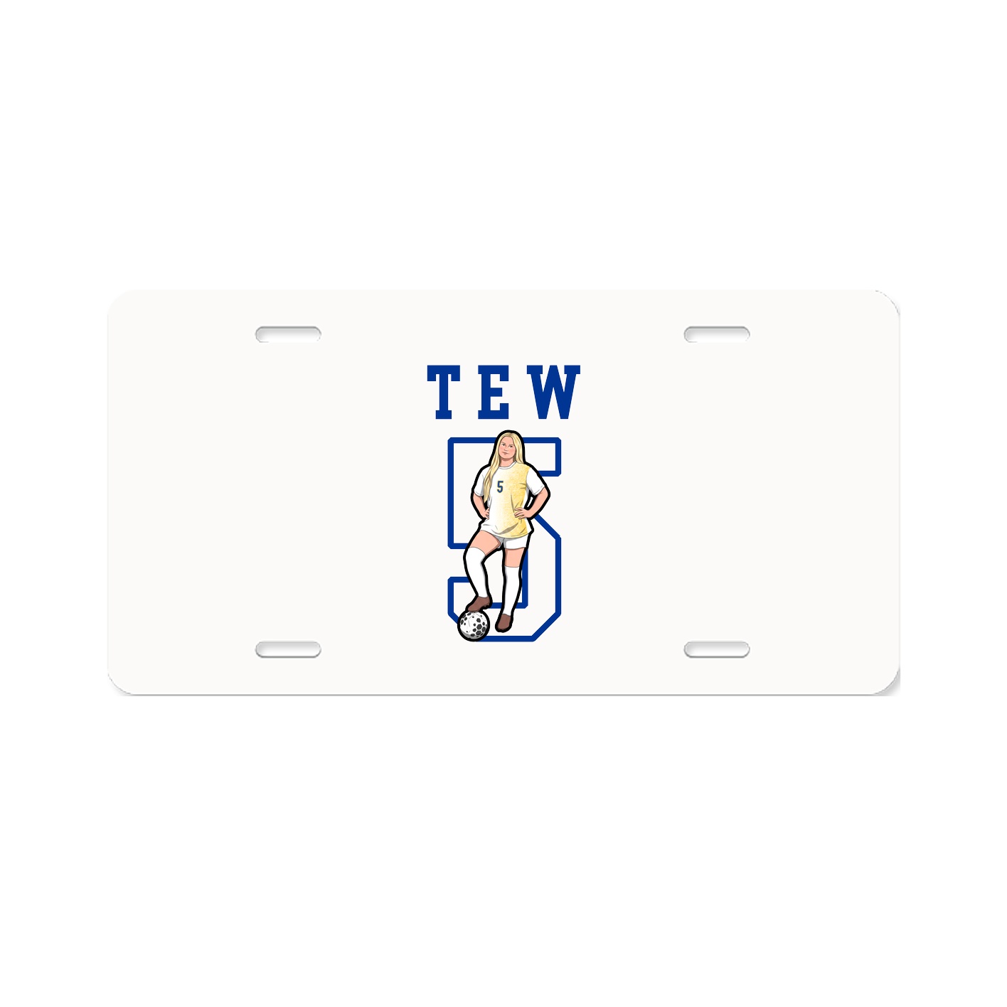 License Plate — Shirsey in Classic