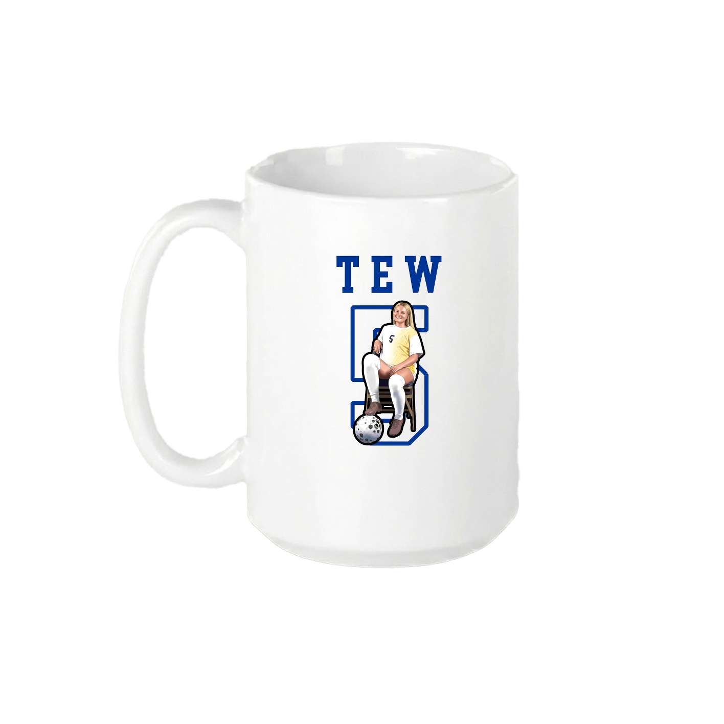 15oz Coffee Mug — Shirsey in White