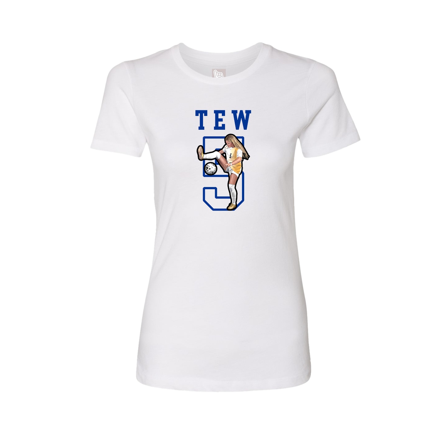Fitted Women's Tee — Shirsey in White