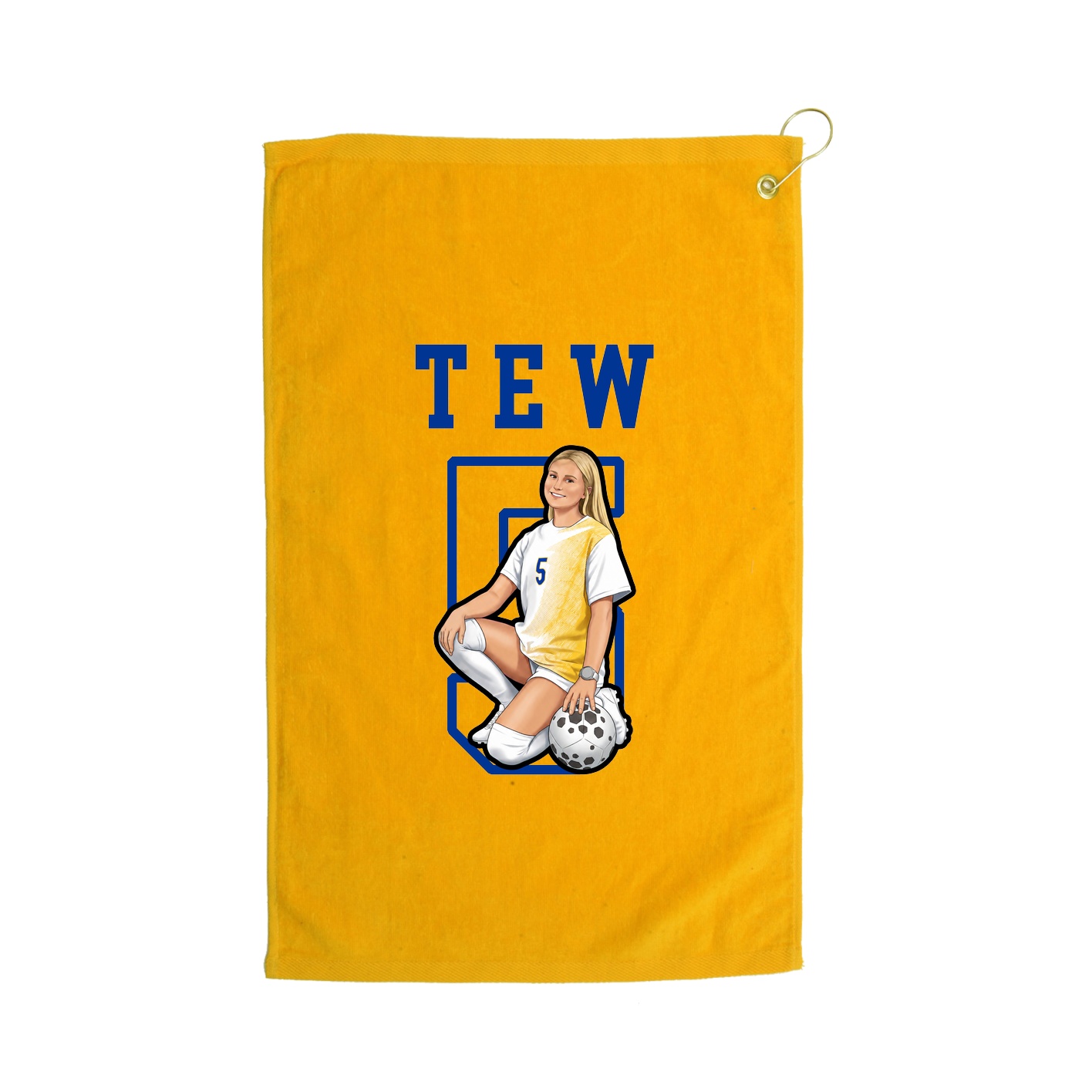 Golf Towel — Shirsey in Gold