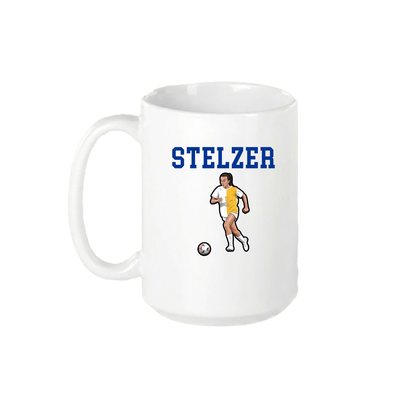15oz Coffee Mug — Shirsey in White