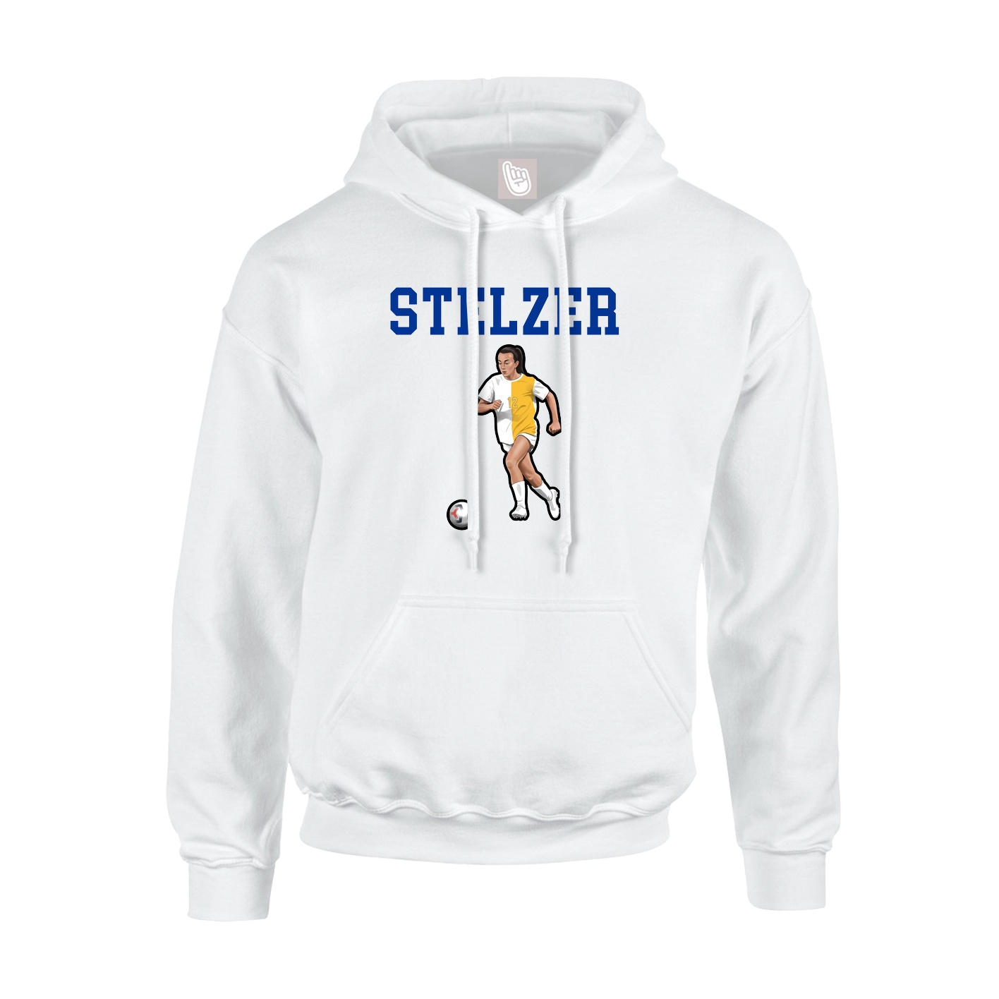 Youth Hoodie — Shirsey in White