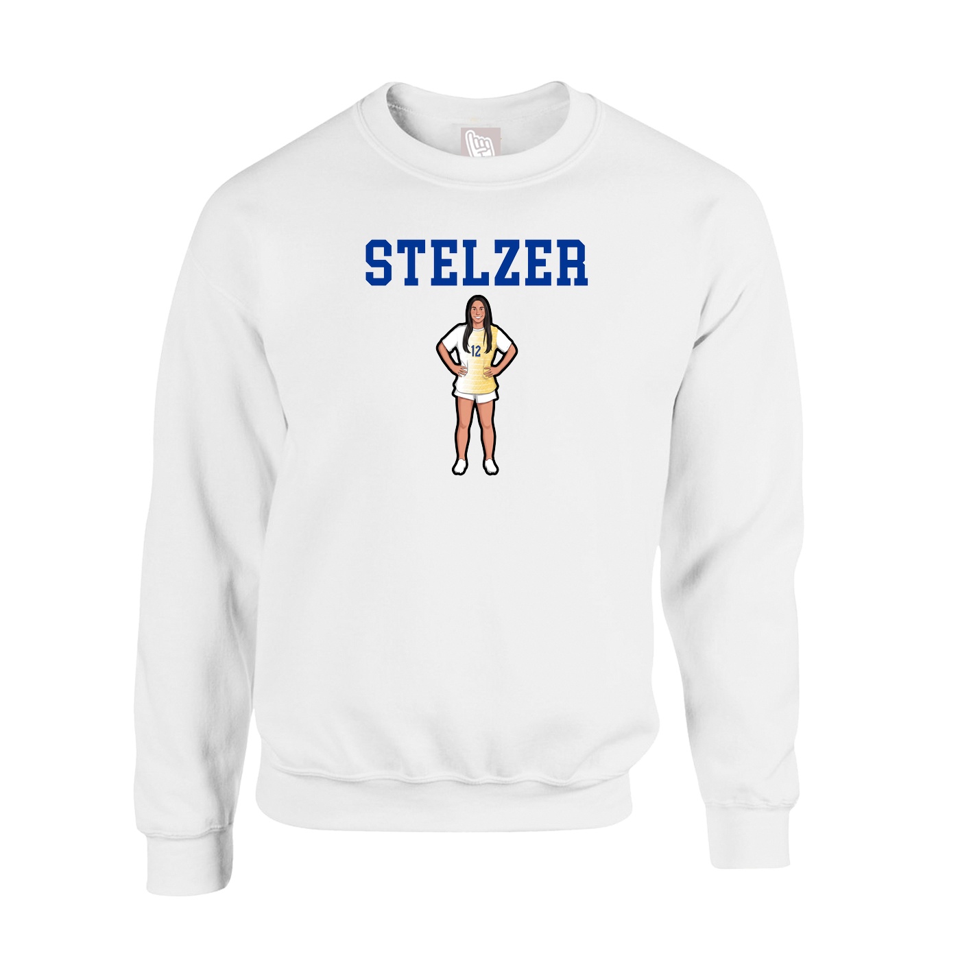 Fleece Crew — Shirsey in White