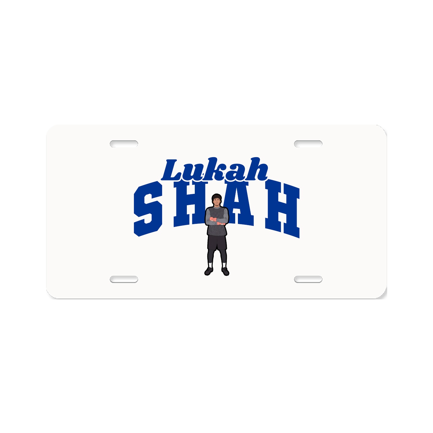 License Plate — Signature Arch in Classic