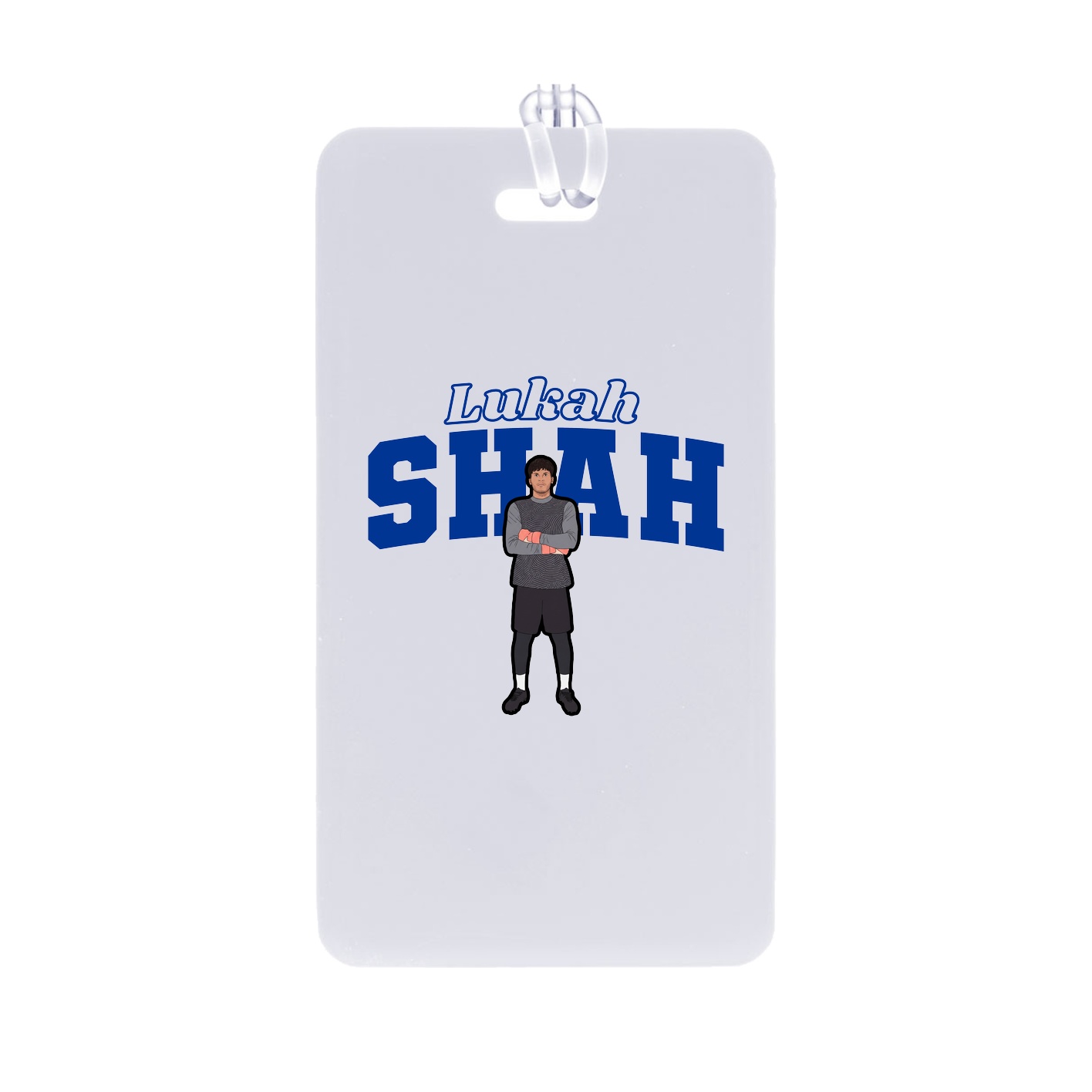 Bag Tag — Name Arch in Classic