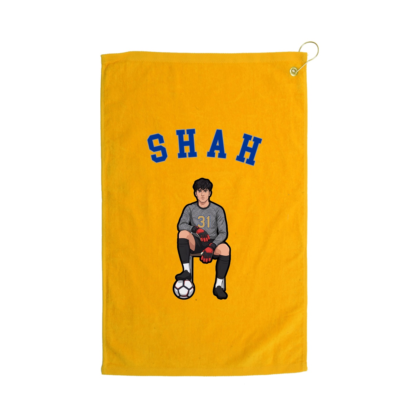 Golf Towel — Shirsey Arch in Gold