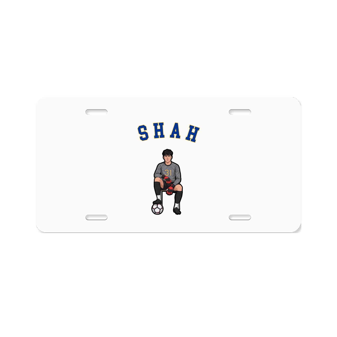 License Plate — Shirsey Arch in Classic