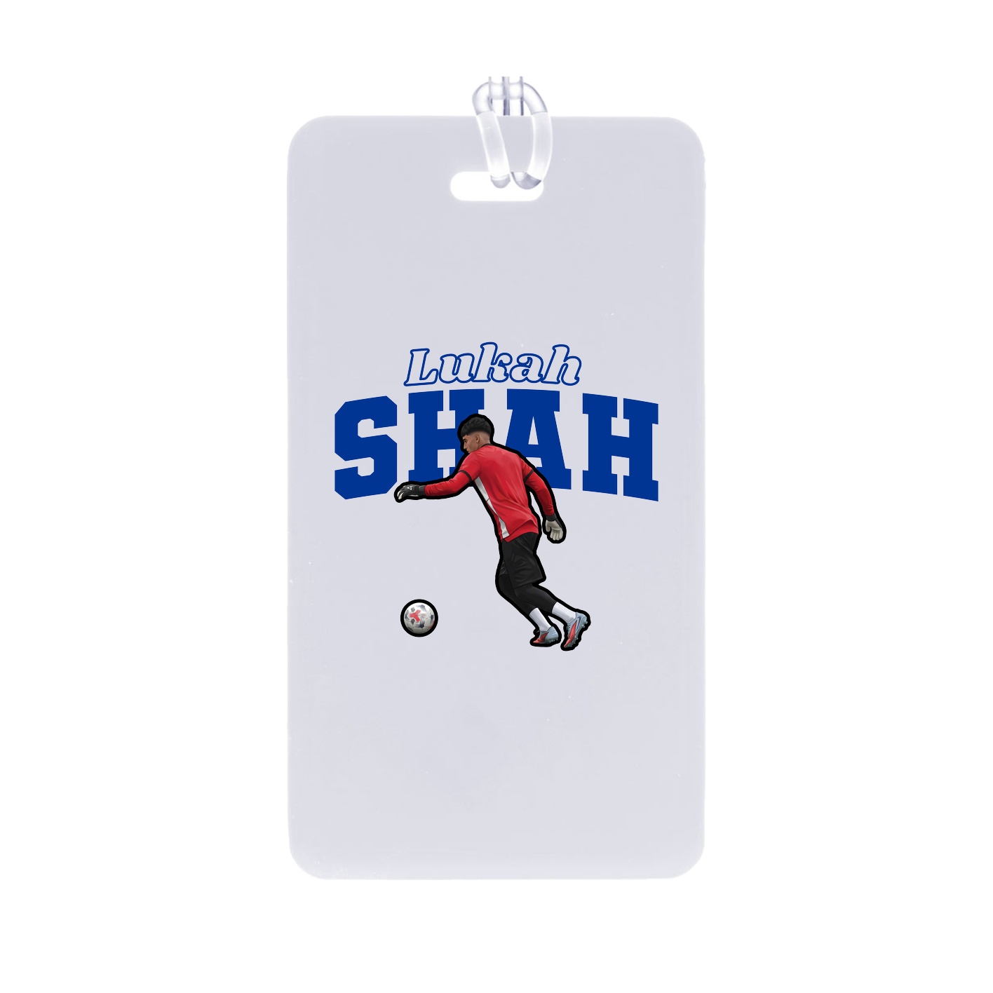 Bag Tag — Name Arch in Classic