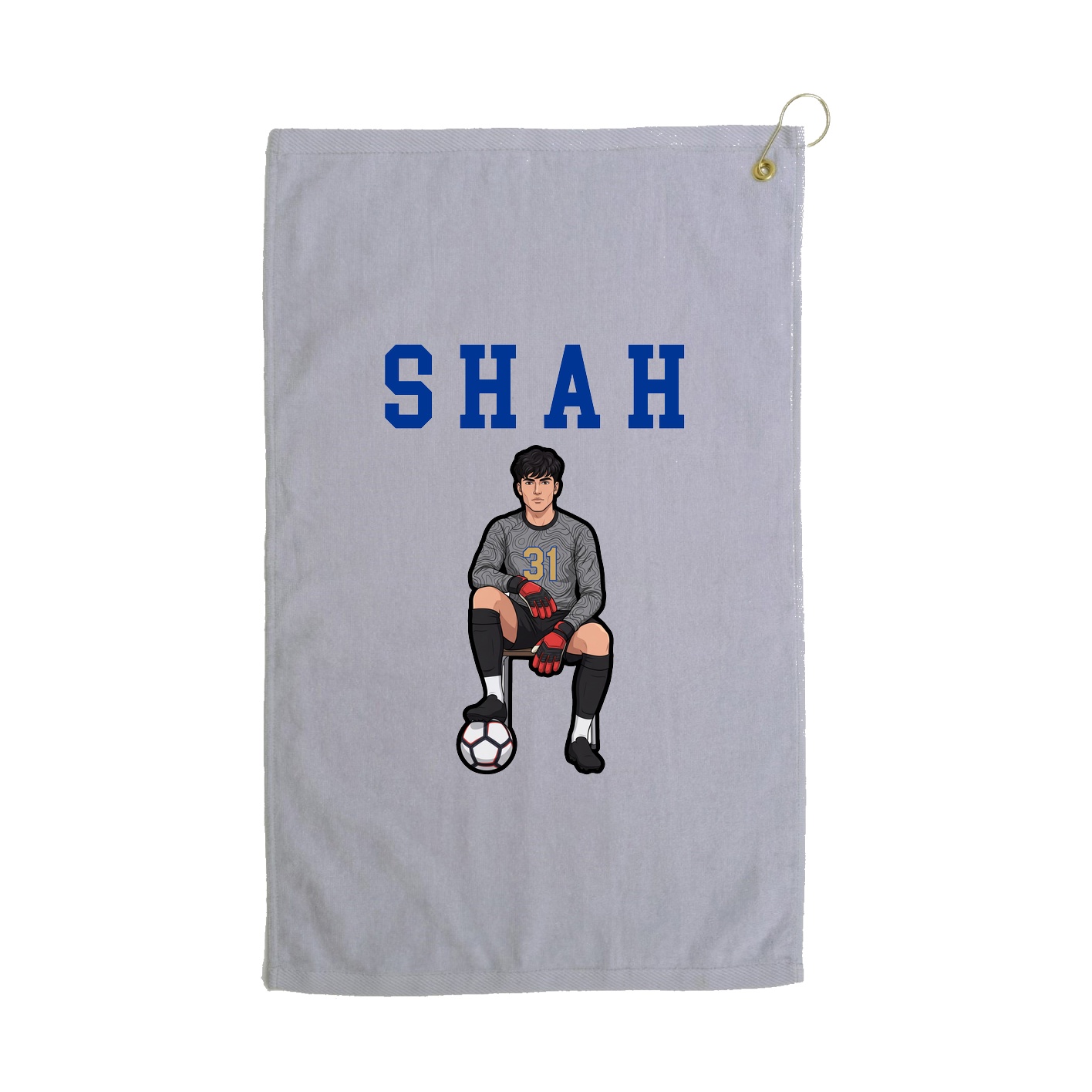 Golf Towel — Shirsey in Grey