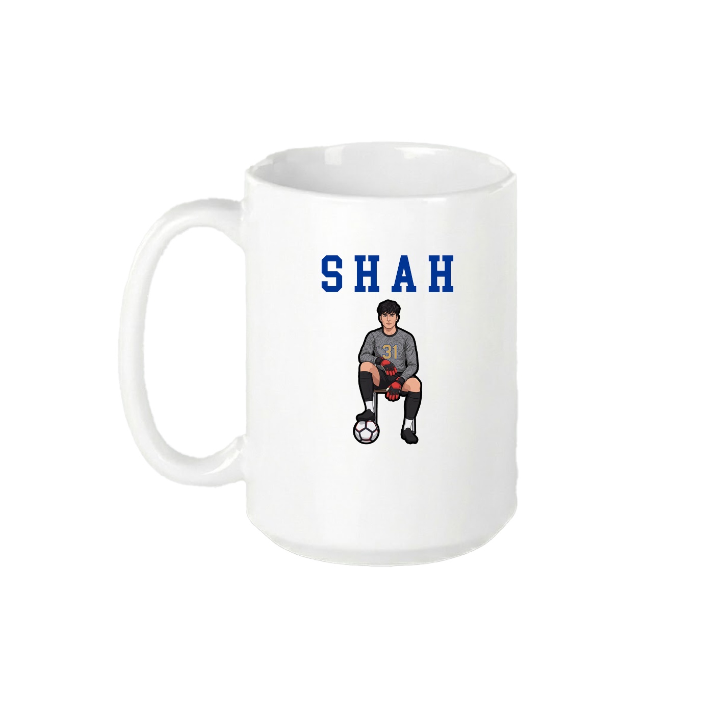 15oz Coffee Mug — Shirsey in White