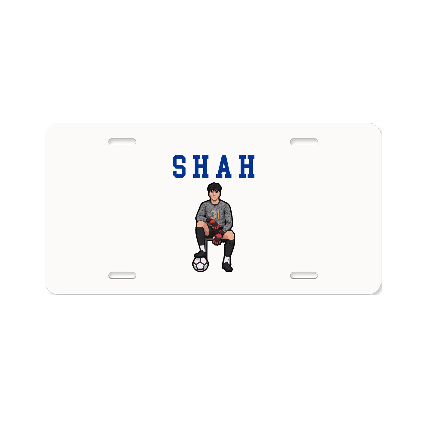 License Plate — Shirsey in Classic