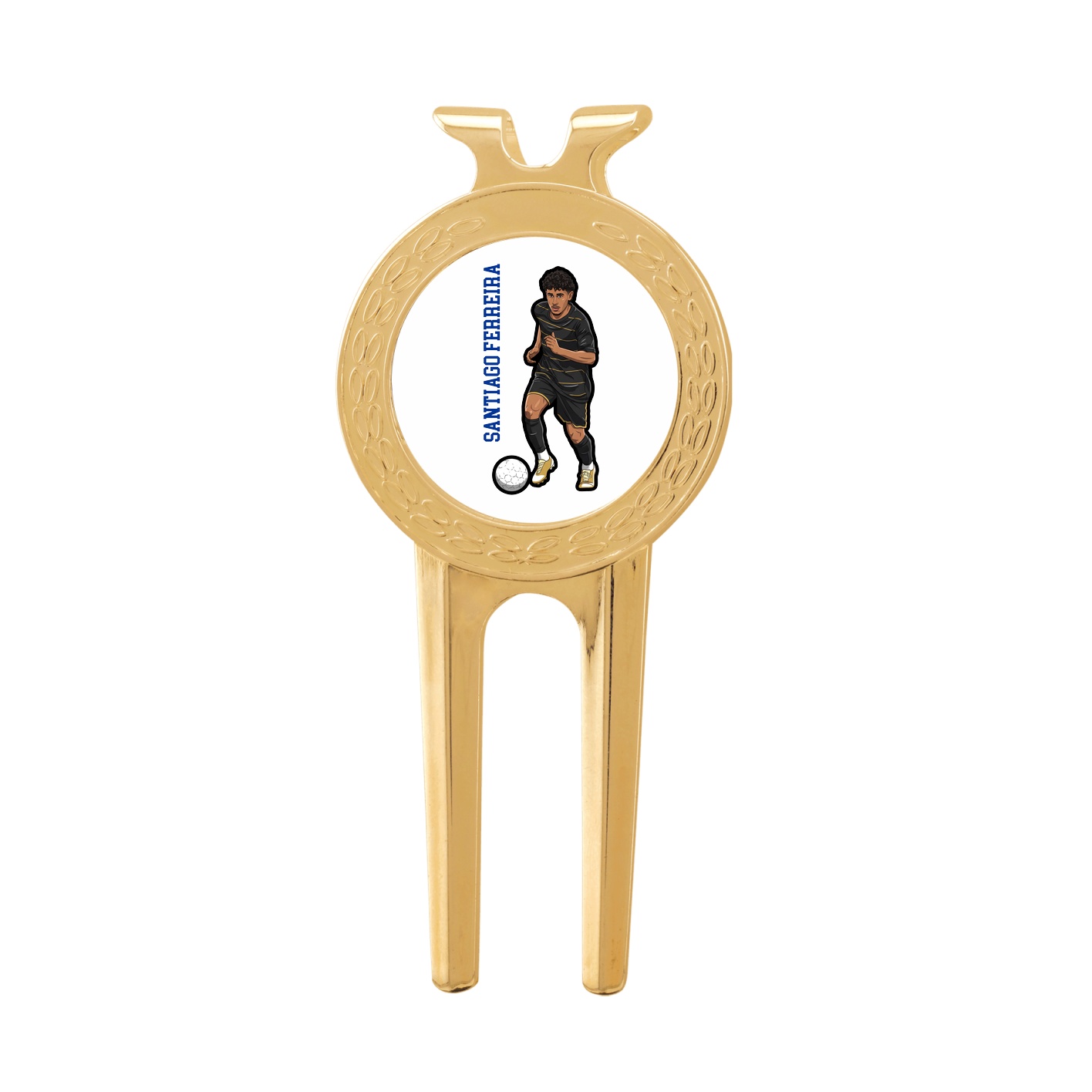 Divot Tool with Ball Marker — Name Vertical in Classic