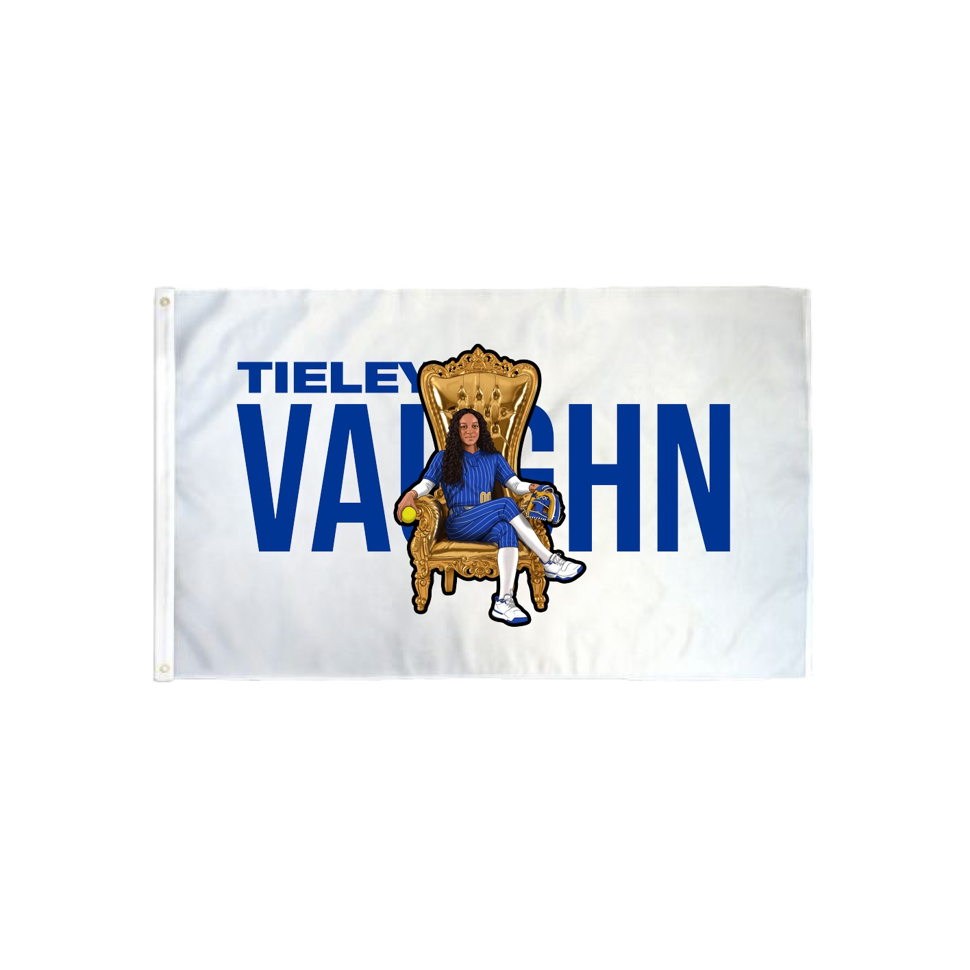 3x5 Flag — Player Name in Classic