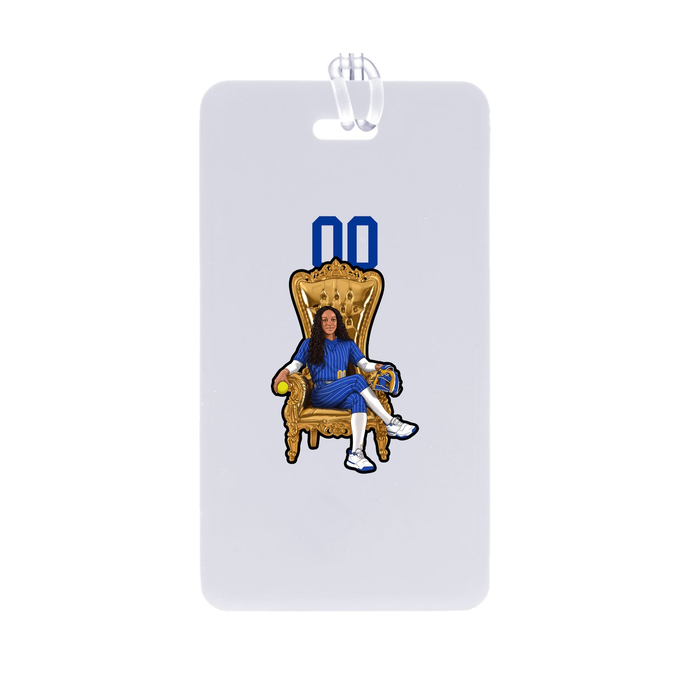 Bag Tag — Number Top in Classic