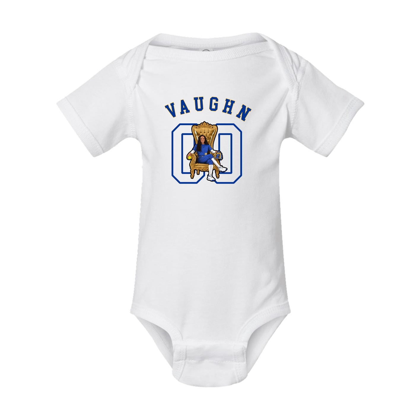 Baby Onesie — Shirsey Arch in White