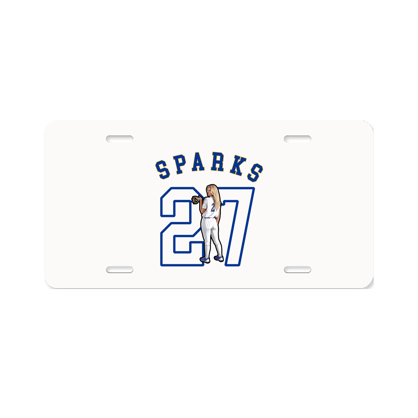License Plate — Shirsey Arch in Classic