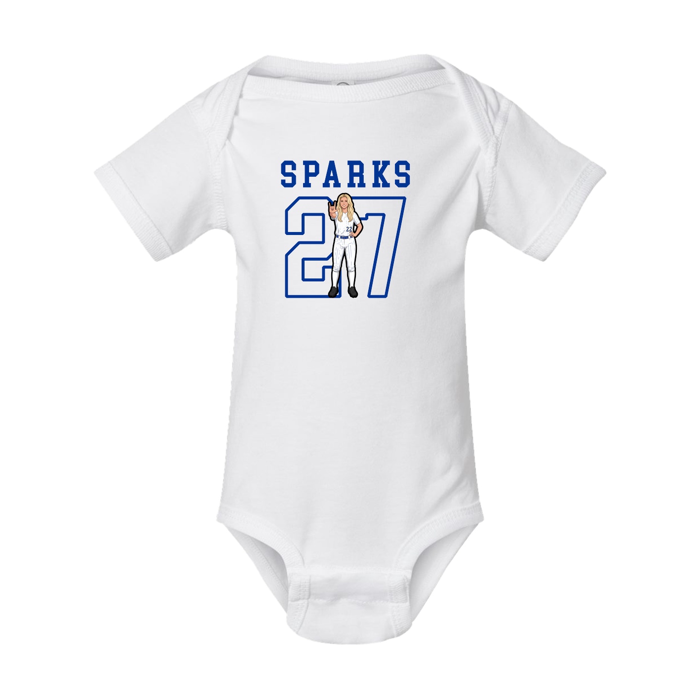 Baby Onesie — Shirsey in White