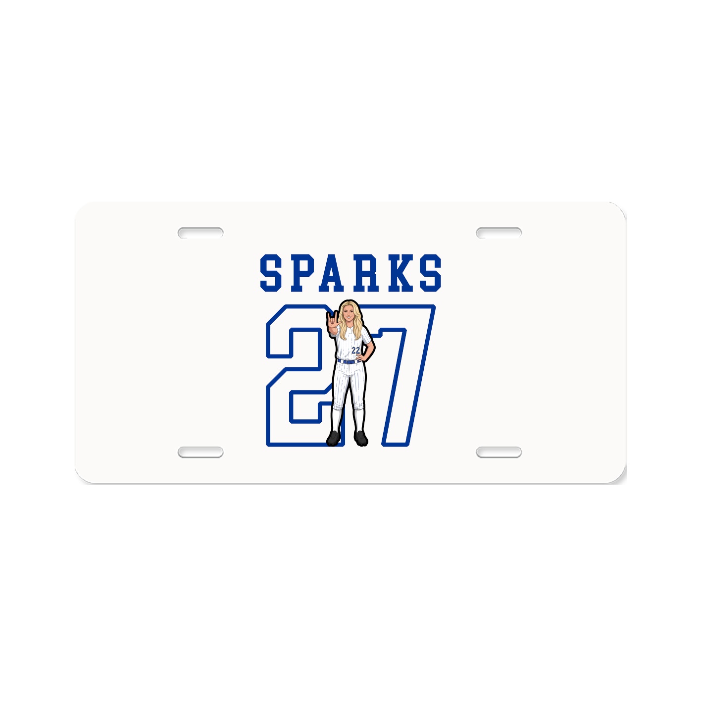 License Plate — Shirsey in Classic