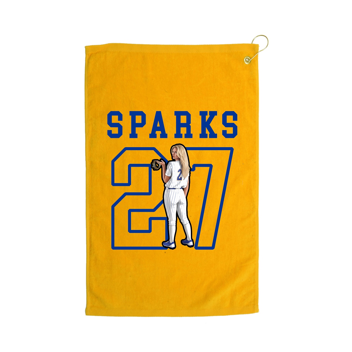 Golf Towel — Shirsey in Gold