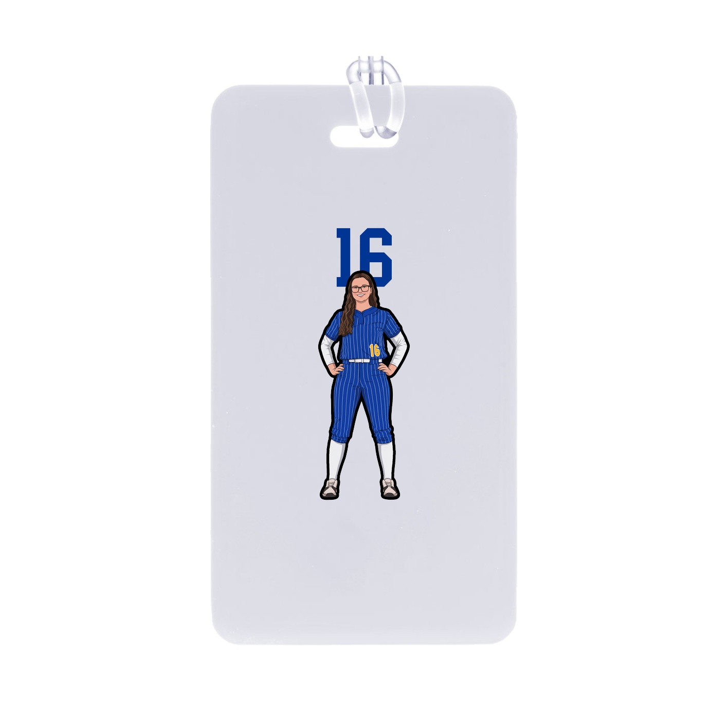 Bag Tag — Number Top in Classic