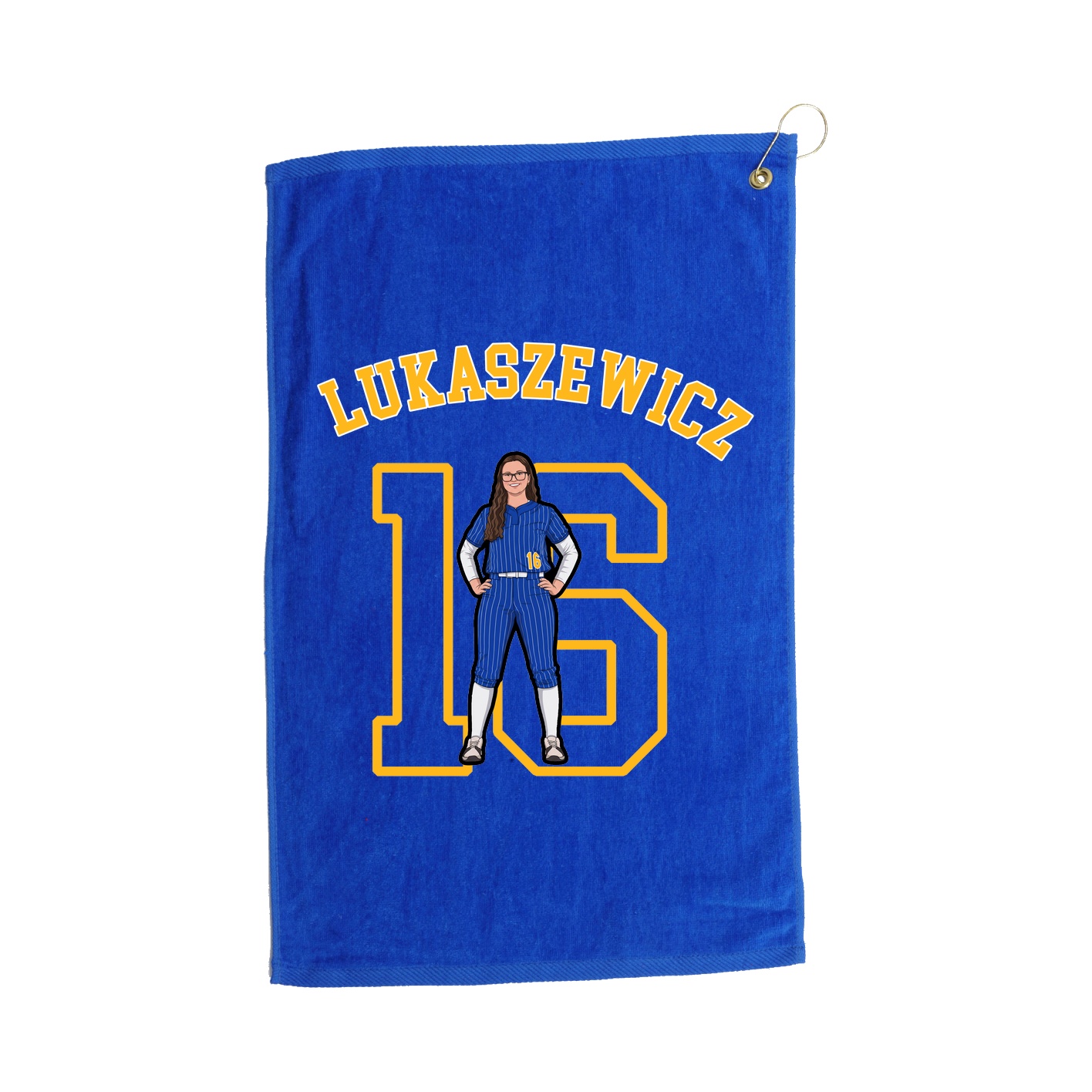 Golf Towel — Shirsey Arch in Royal