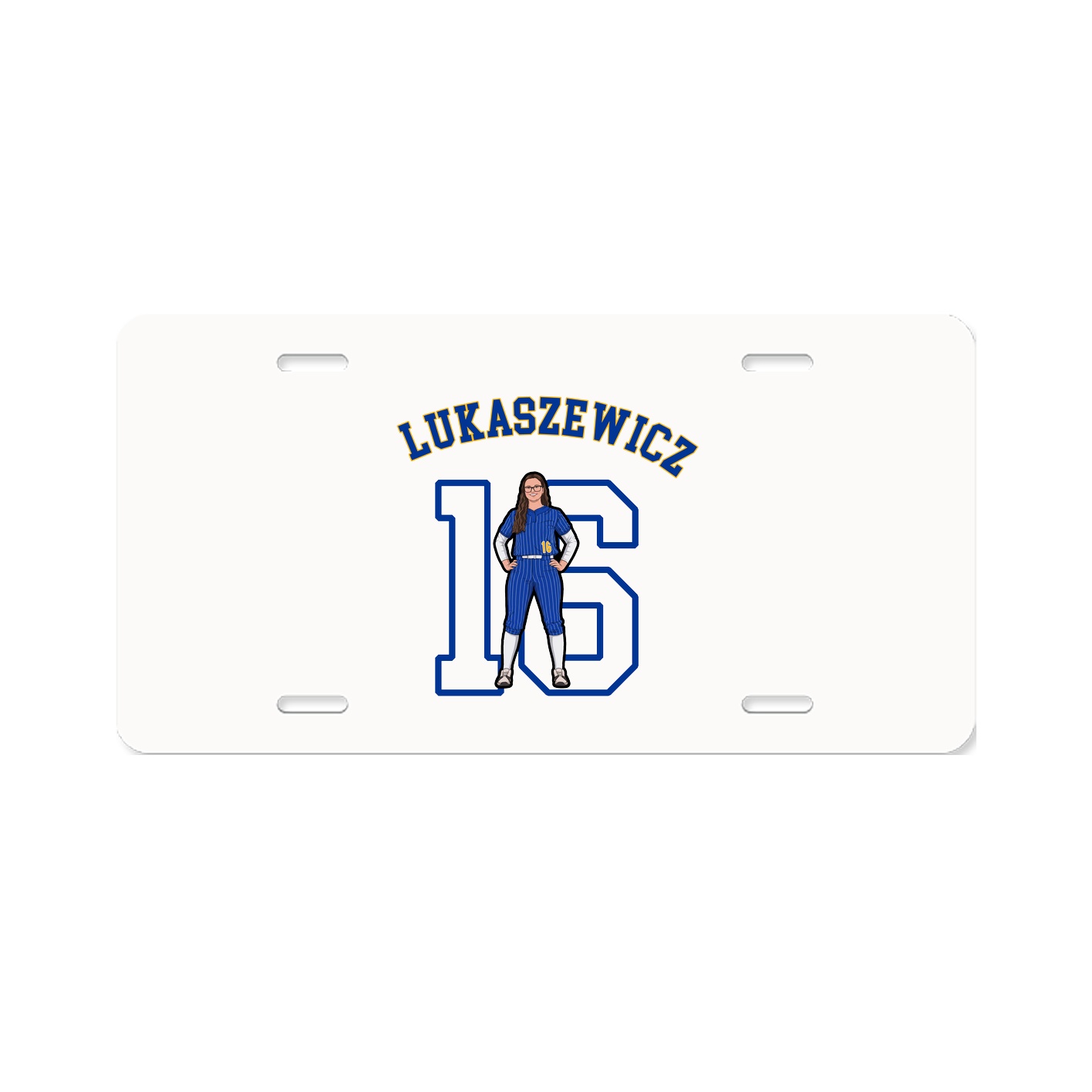 License Plate — Shirsey Arch in Classic