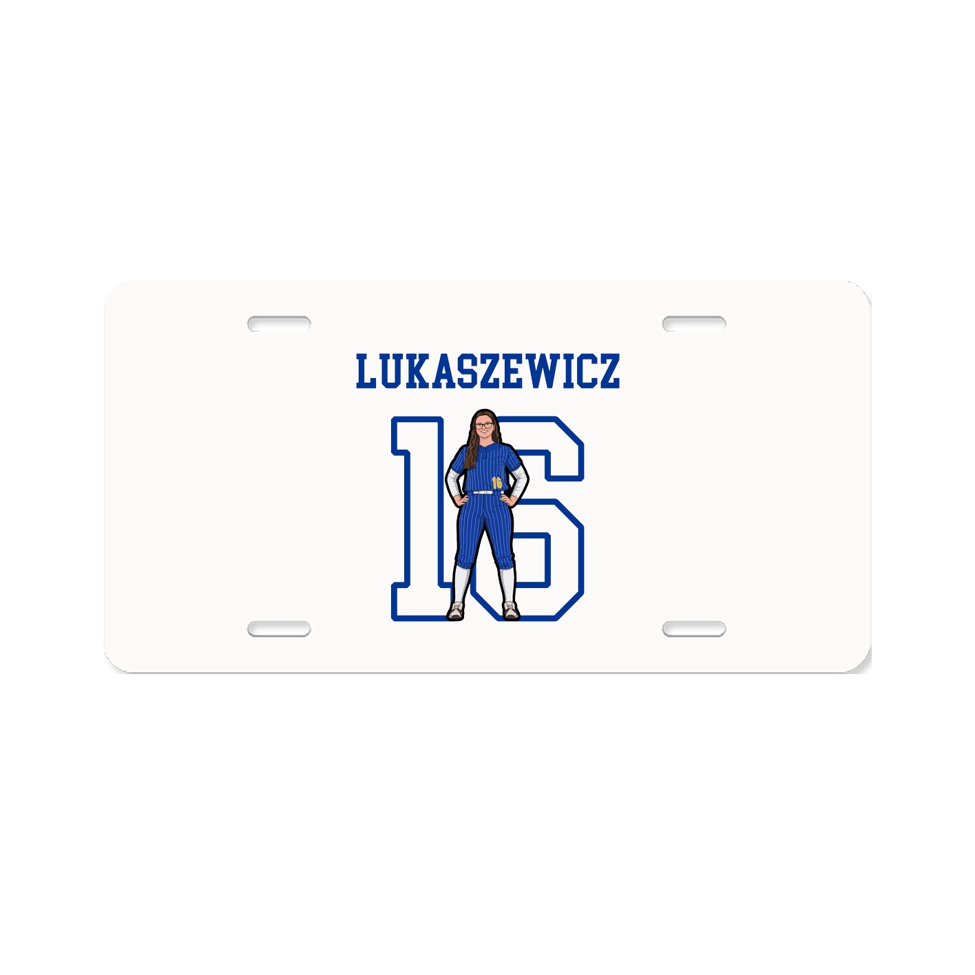 License Plate — Shirsey in Classic