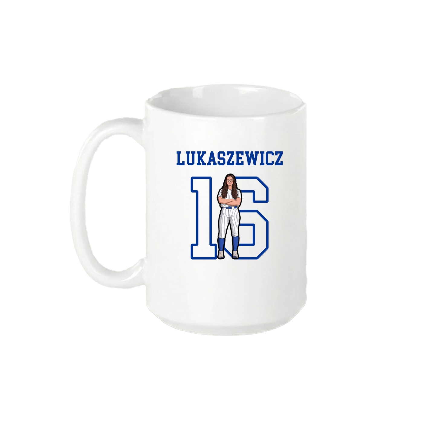15oz Coffee Mug — Shirsey in White