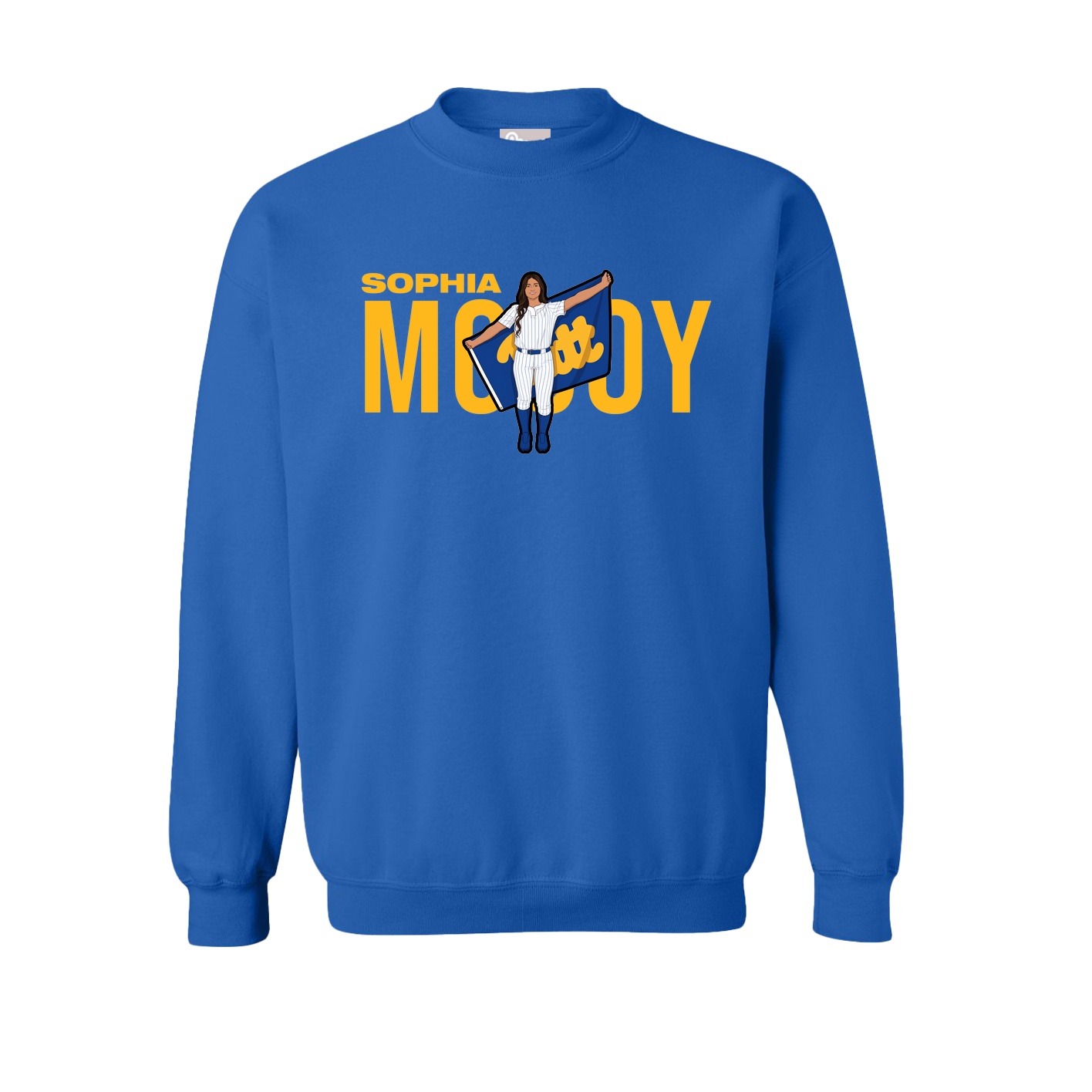 Fleece Crew — Player Name in Royal