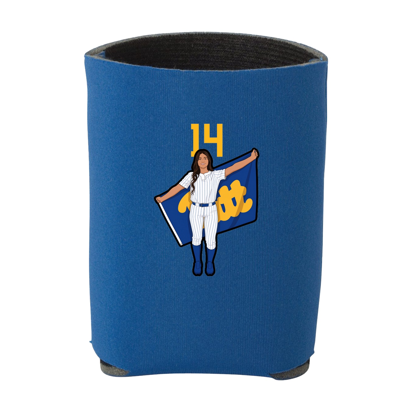 Can Holder — Number Top in Royal