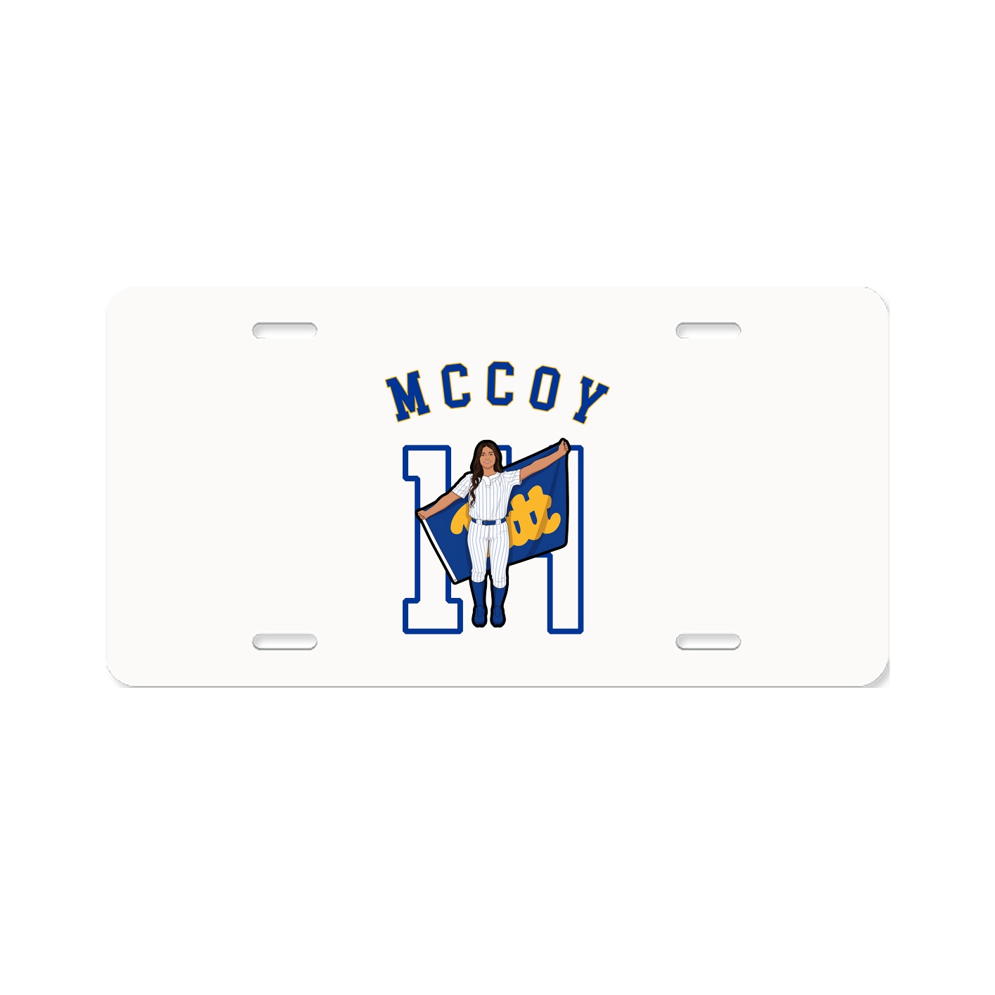 License Plate — Shirsey Arch in Classic