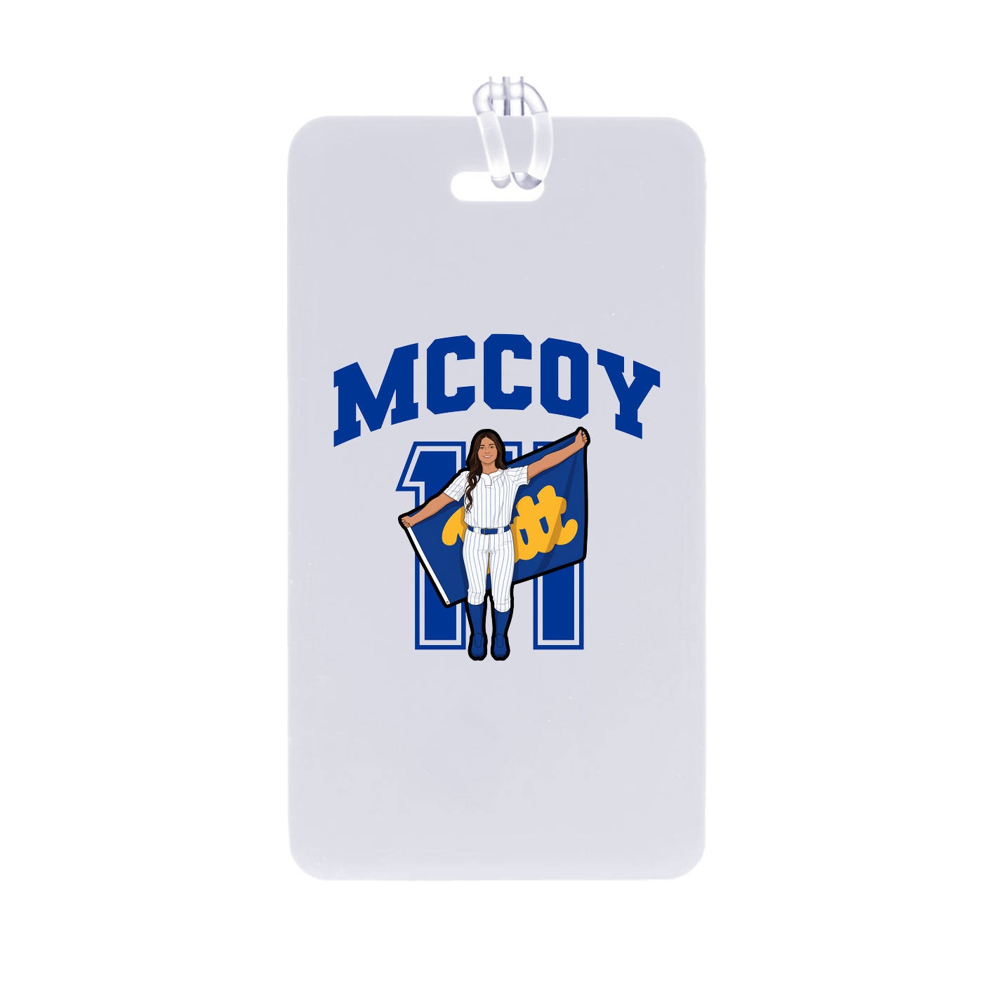 Bag Tag — Number in Classic