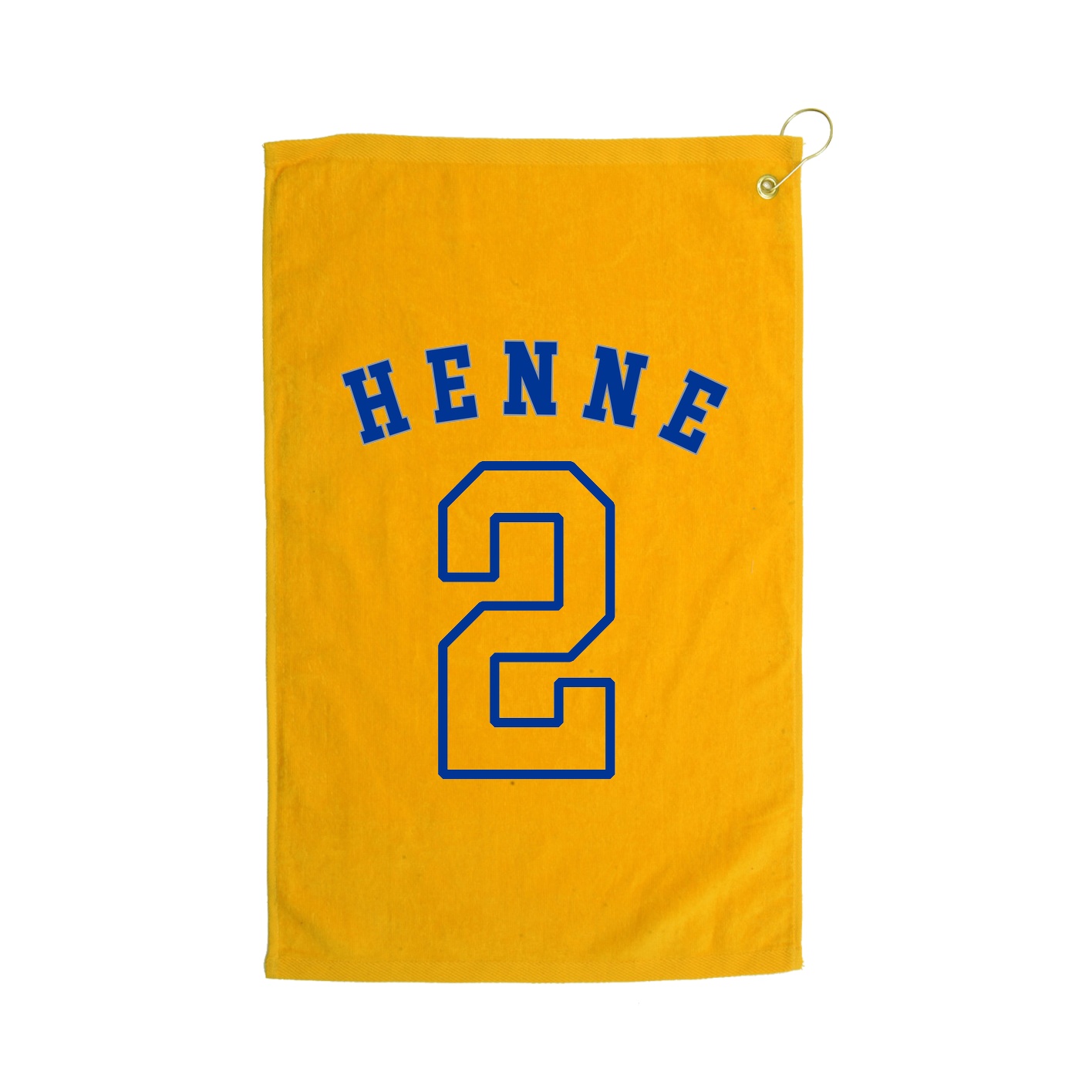 Golf Towel — Shirsey Arch in Gold