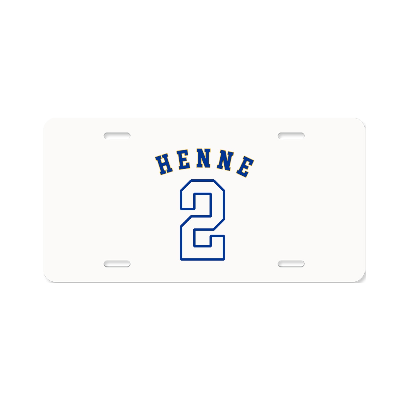 License Plate — Shirsey Arch in Classic