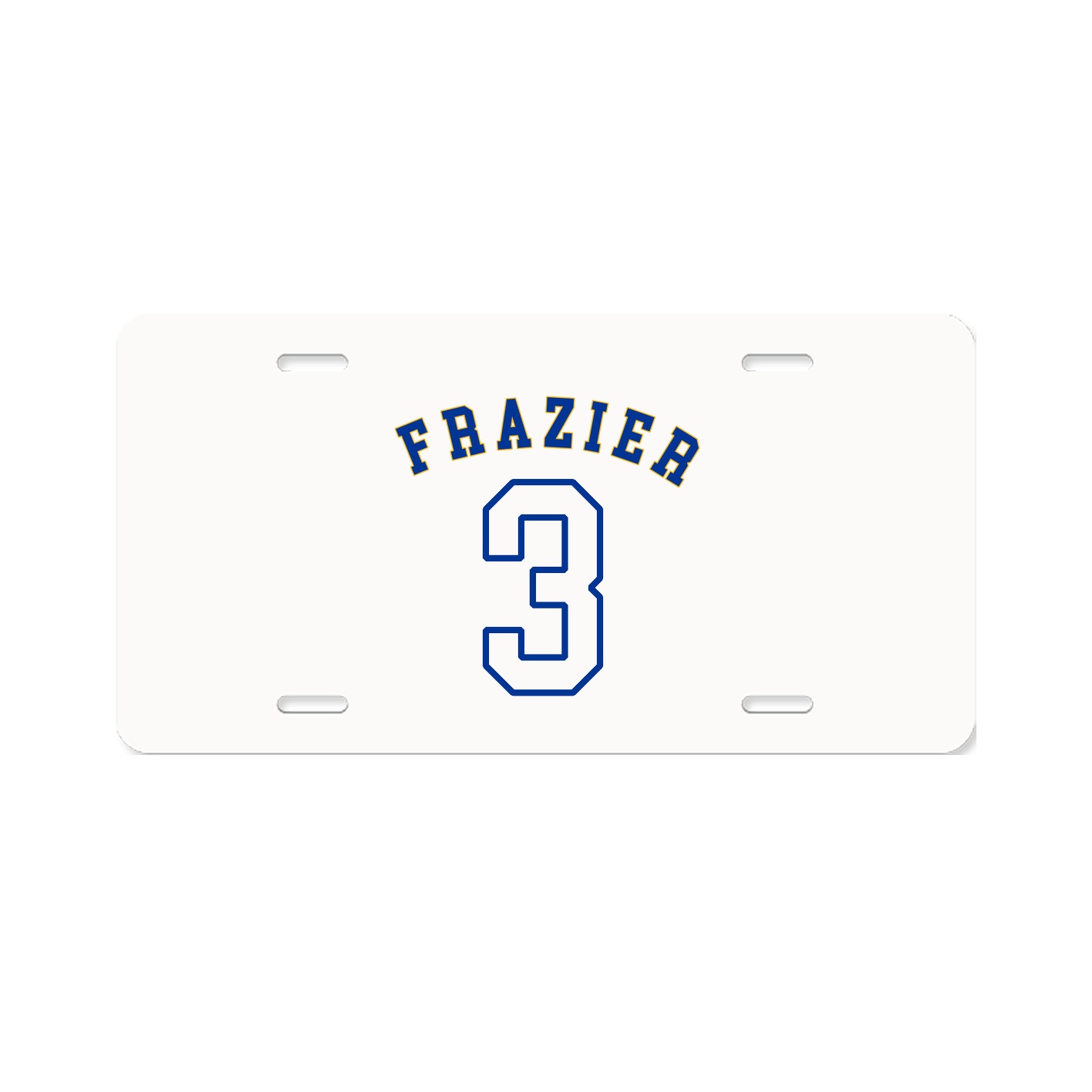 License Plate — Shirsey Arch in Classic