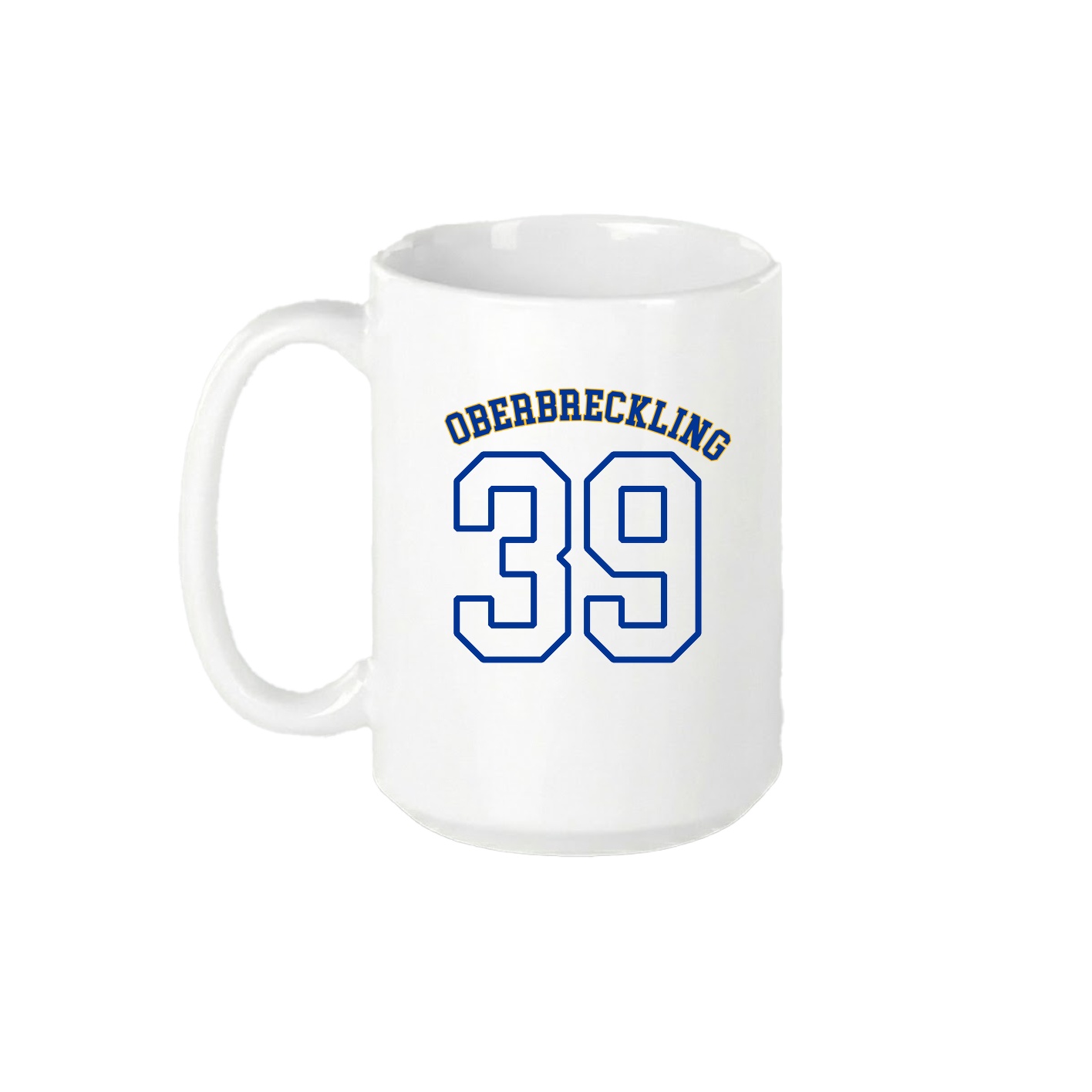 15oz Coffee Mug — Shirsey Arch in White