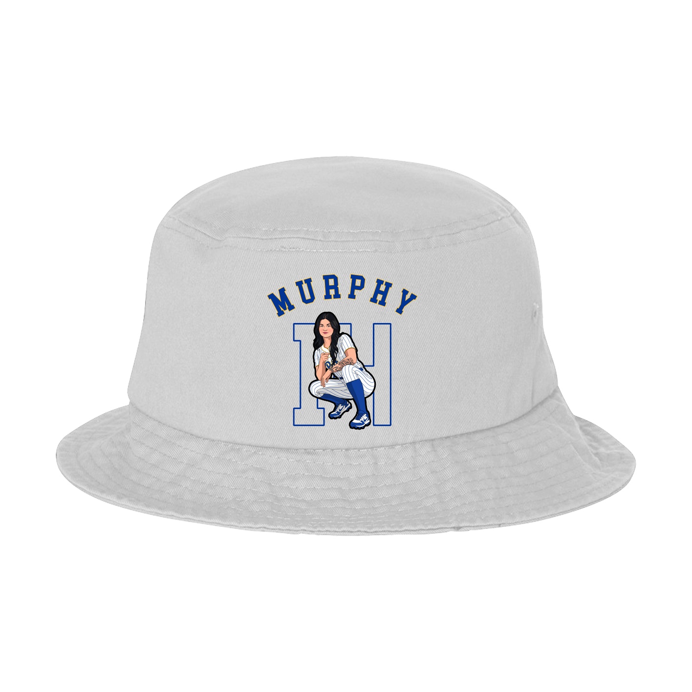 Bucket Cap — Shirsey Arch in White