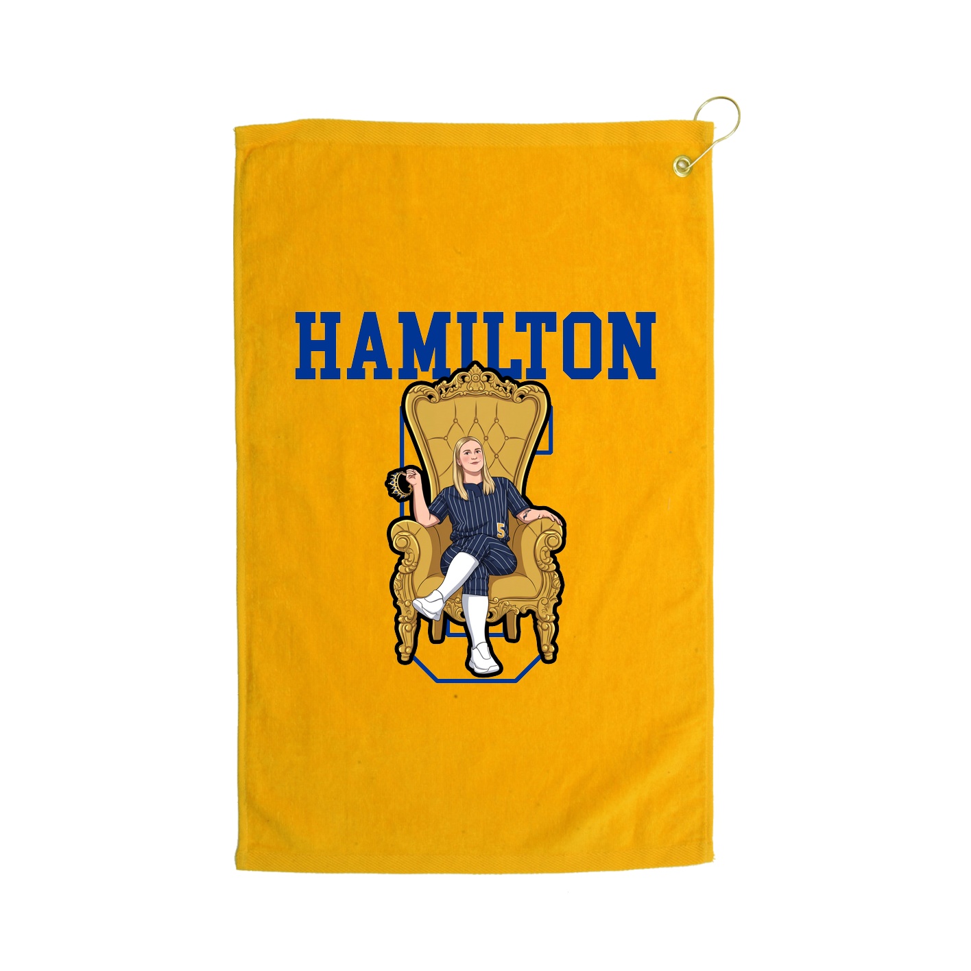 Golf Towel — Shirsey in Gold