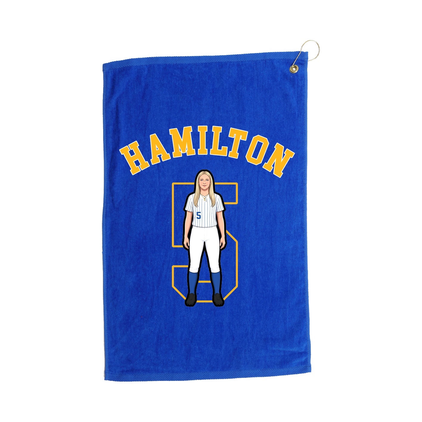 Golf Towel — Shirsey Arch in Royal