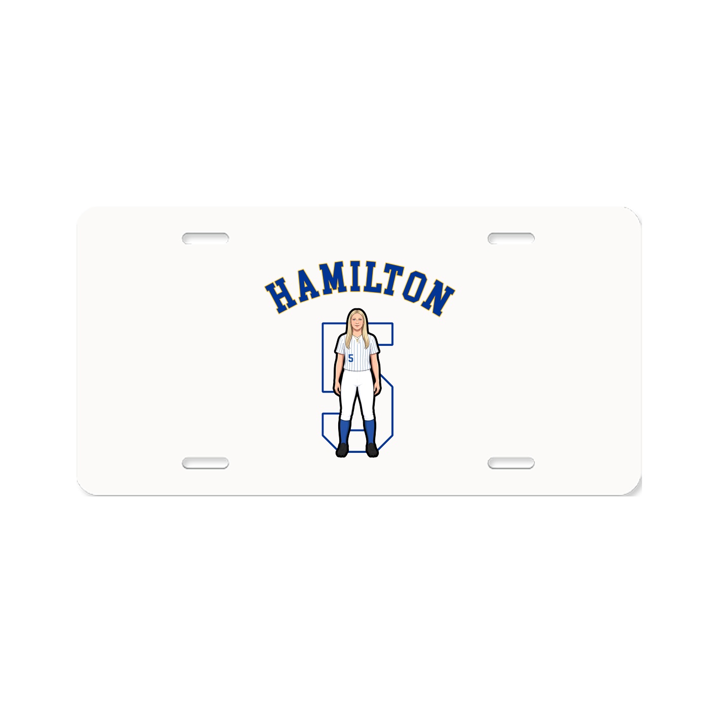 License Plate — Shirsey Arch in Classic