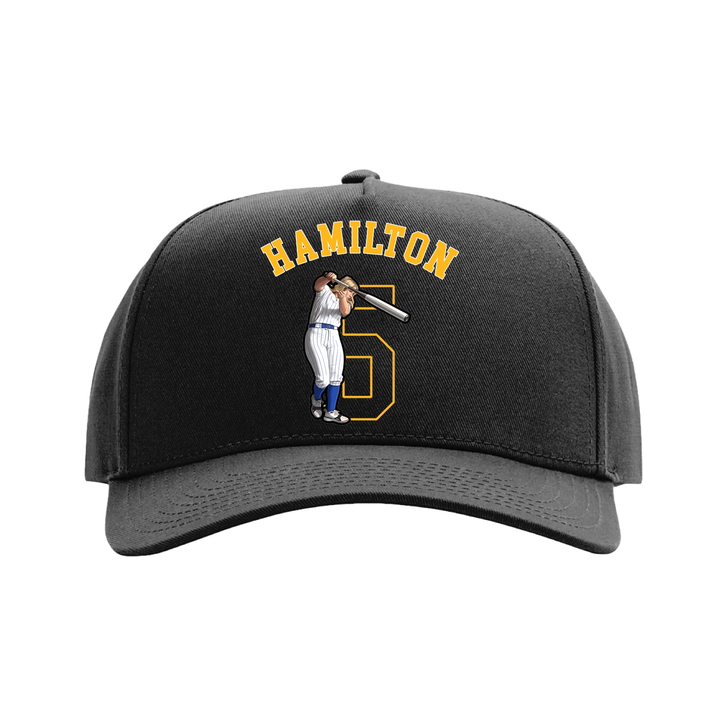Full Fabric Five-Panel Champ Cap
