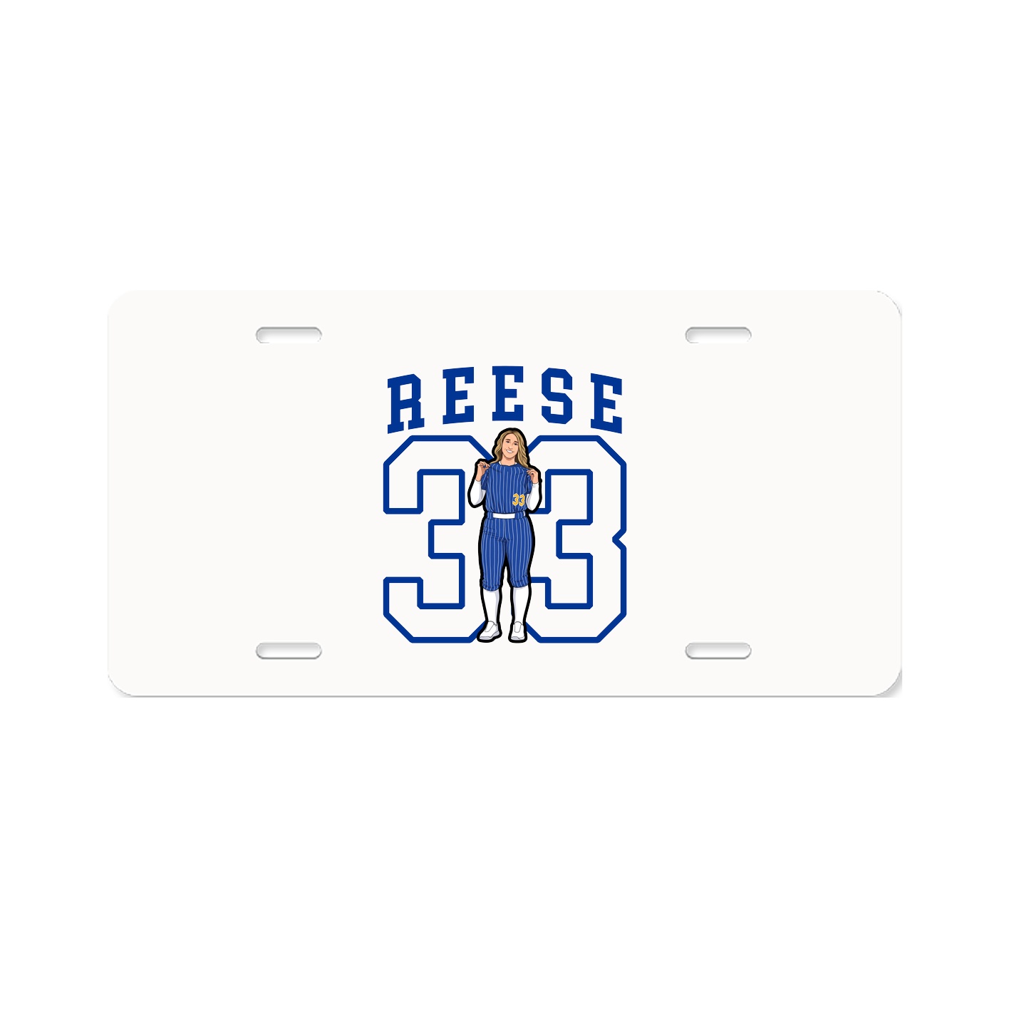 License Plate — Shirsey in Classic