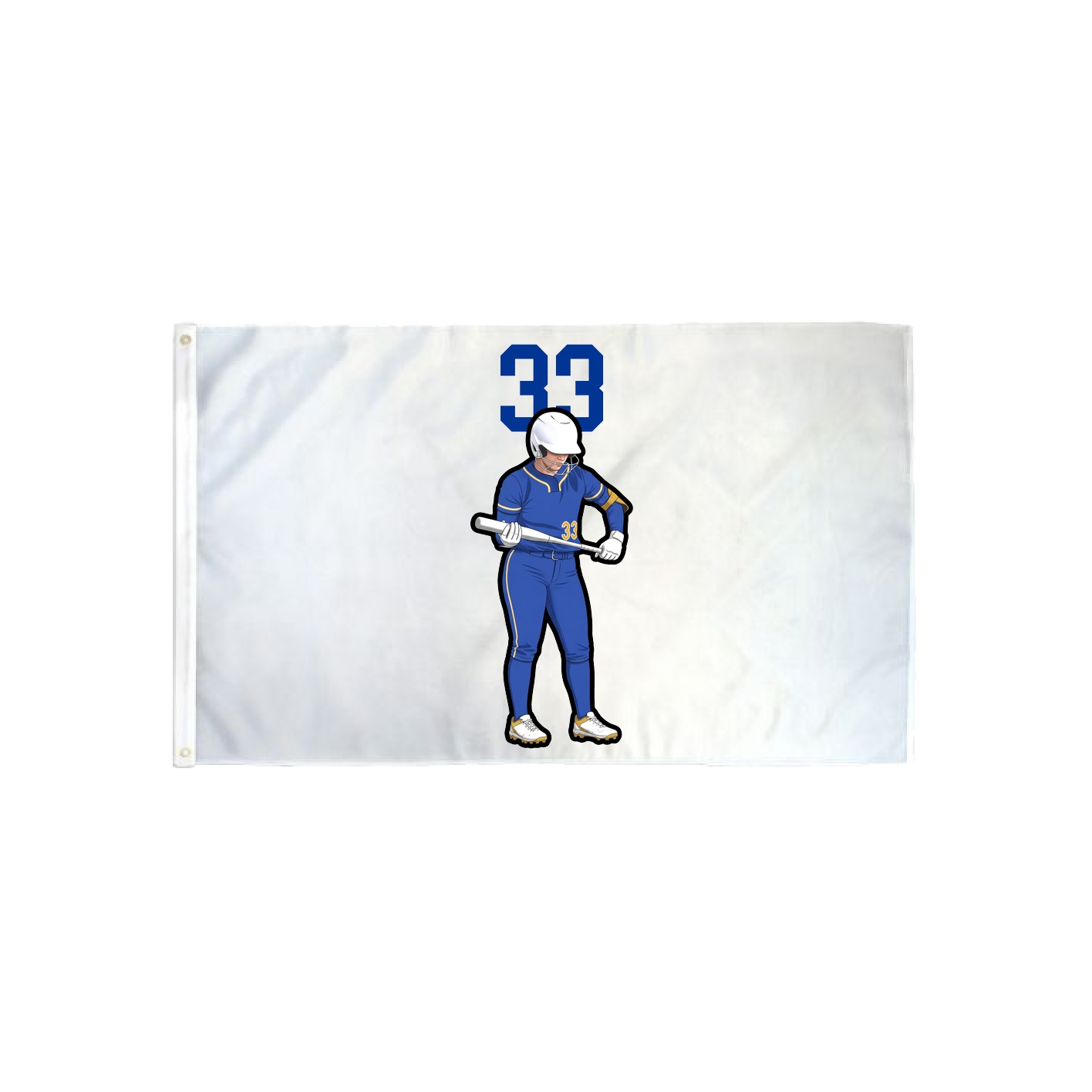 3x5 Flag — Number Top in Classic