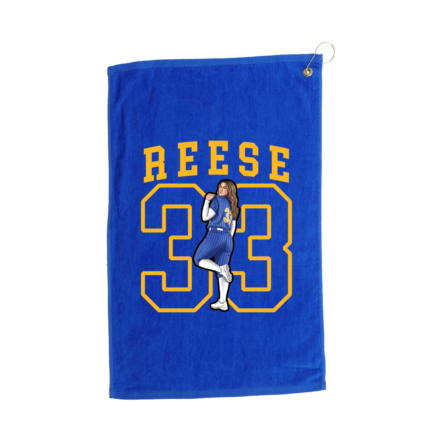 Golf Towel — Shirsey in Royal